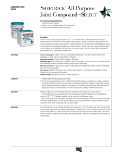 USG Sheetrock&reg; Brand All Purpose Joint Compound, Select