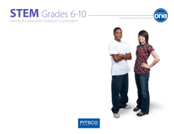 STEM Family and Consumer Science