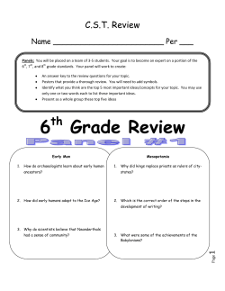 6 Grade Review