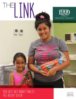 Holiday 2015 - Regional Food Bank of Oklahoma