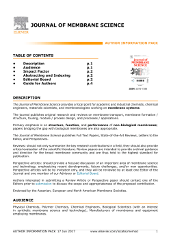 journal of membrane science