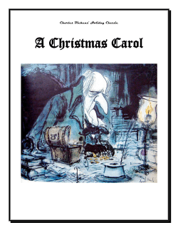 A Christmas Carol - Courtice North Public School