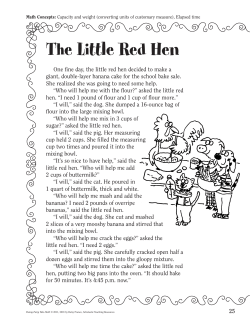 The Little Red Hen