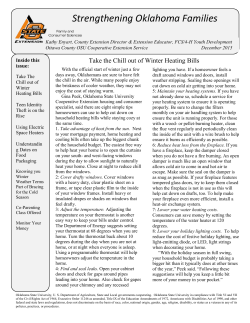 December 2015 - Oklahoma Cooperative Extension Service