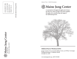 Newsletter Fall 2015