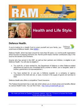 Health and Life Style.