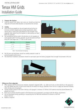 Tenax HM Grids - Geosynthetics