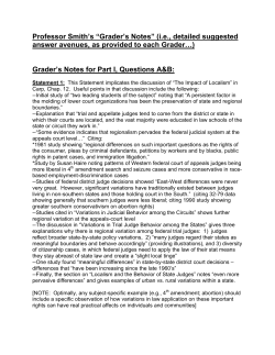 P Sc 104D, Grader`s Notes (Detailed outline of answer Avenues)