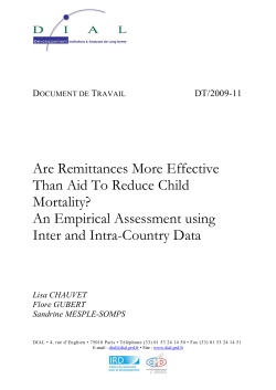 Are Remittances More Effective Than Aid To Reduce