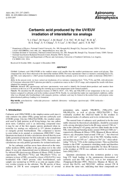 Carbamic acid produced by the UV/EUV irradiation of interstellar ice