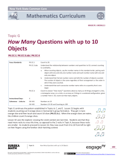How Many Questions with up to 10 Objects