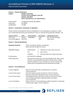 Immobilized rProtein A (IPA-400HC)