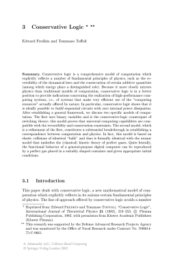 Conservative Logic - Fab Central