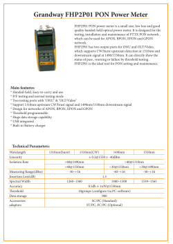 Grandway FHP2P01 PON Power Meter