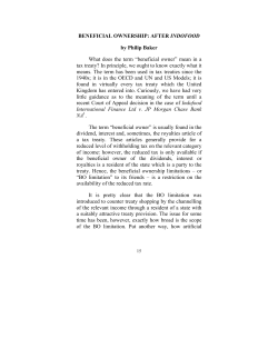 Beneficial Ownership