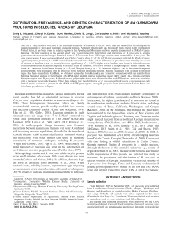 distribution, prevalence, and genetic