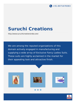 designer suits - Suruchi Creations