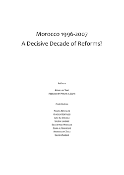 Publication - Arab Reform Initiative