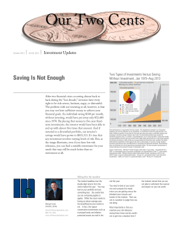 Our Two Cents - RFM Financial Solutions, LLC