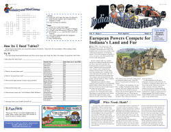 European Powers Compete for Indiana`s Land and Fur