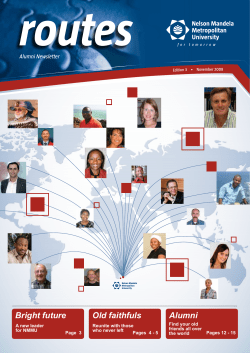 Routes - 3rd edition November 2008