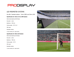 led perimeter systems