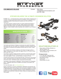 Solution Press Release