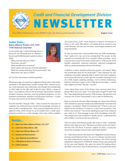 NEWSLETTER - National Association of Credit Management
