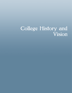 College History and Vision