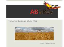 The Best Beer Company in a Better World.