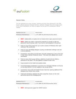 DNA Fusion Revision History v5.4.1.8