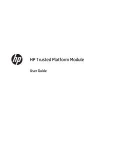 HP Trusted Platform Module