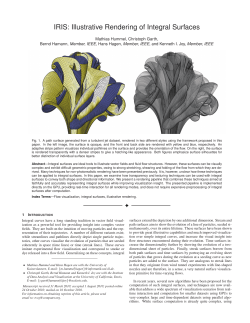 IRIS: Illustrative Rendering of Integral Surfaces