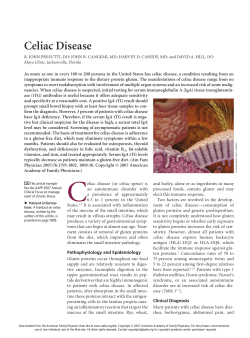 Celiac Disease