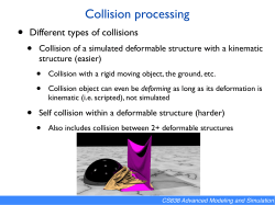 Collision processing