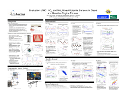 Evaluation of HC, NOx and NH3 Mixed