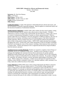 Education H340: Education and American Culture