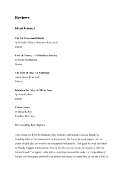 Reviews - Northwords Now