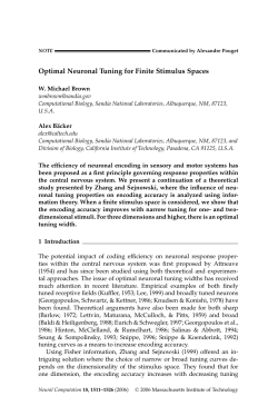Optimal Neuronal Tuning for Finite Stimulus Spaces