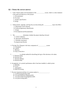 Q1. Choose the correct answer: