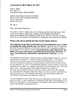 SB 21_Comments by John Bosta