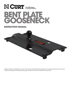 Installation Sheet - CURT Manufacturing