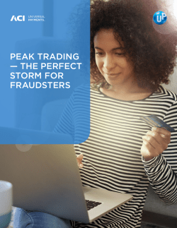 Peak Trading - The Perfect Storm For Fraudsters