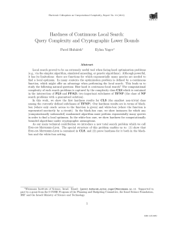 Hardness of Continuous Local Search