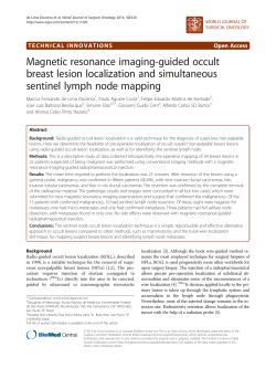 Magnetic resonance imaging-guided occult breast lesion