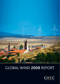 GWEC - Global Wind 2009 Report