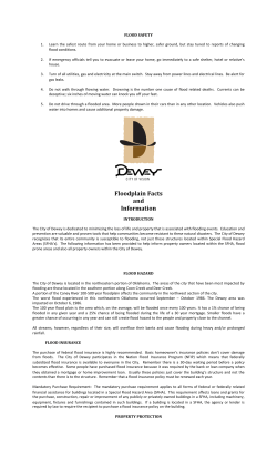 Floodplain Facts and Information