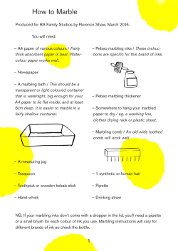 How to Marble