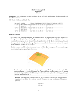 MATH 20 (Spring 2015)