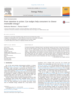 From intention to action_ Can nudges help consumers to